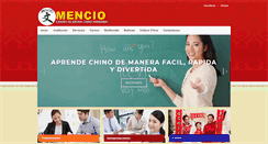 Desktop Screenshot of mencioperu.com