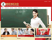 Tablet Screenshot of mencioperu.com